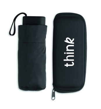 Logo trade promotional giveaways picture of: 19 inch foldable umbrella